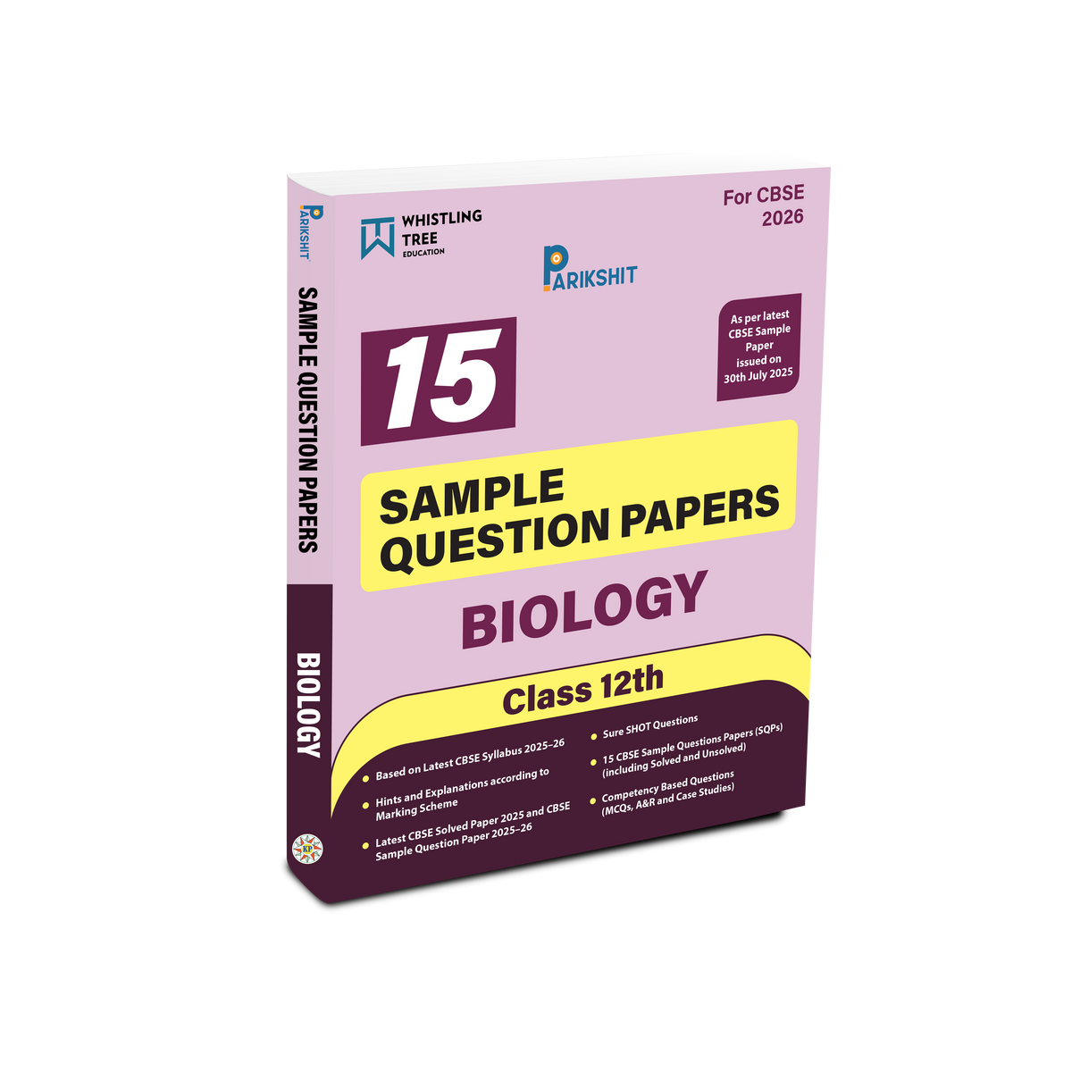 Parikshit CBSE Class 12th Biology 15 Sample Question Papers for 2026 Board Exam