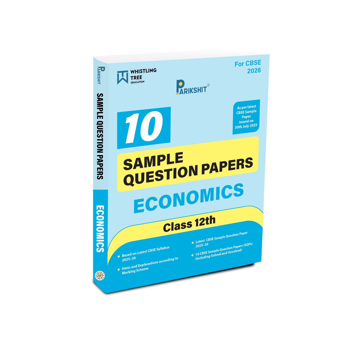 Parikshit CBSE Class 12th Economics | 15 Sample Question Papers | For 2026 Board Exam