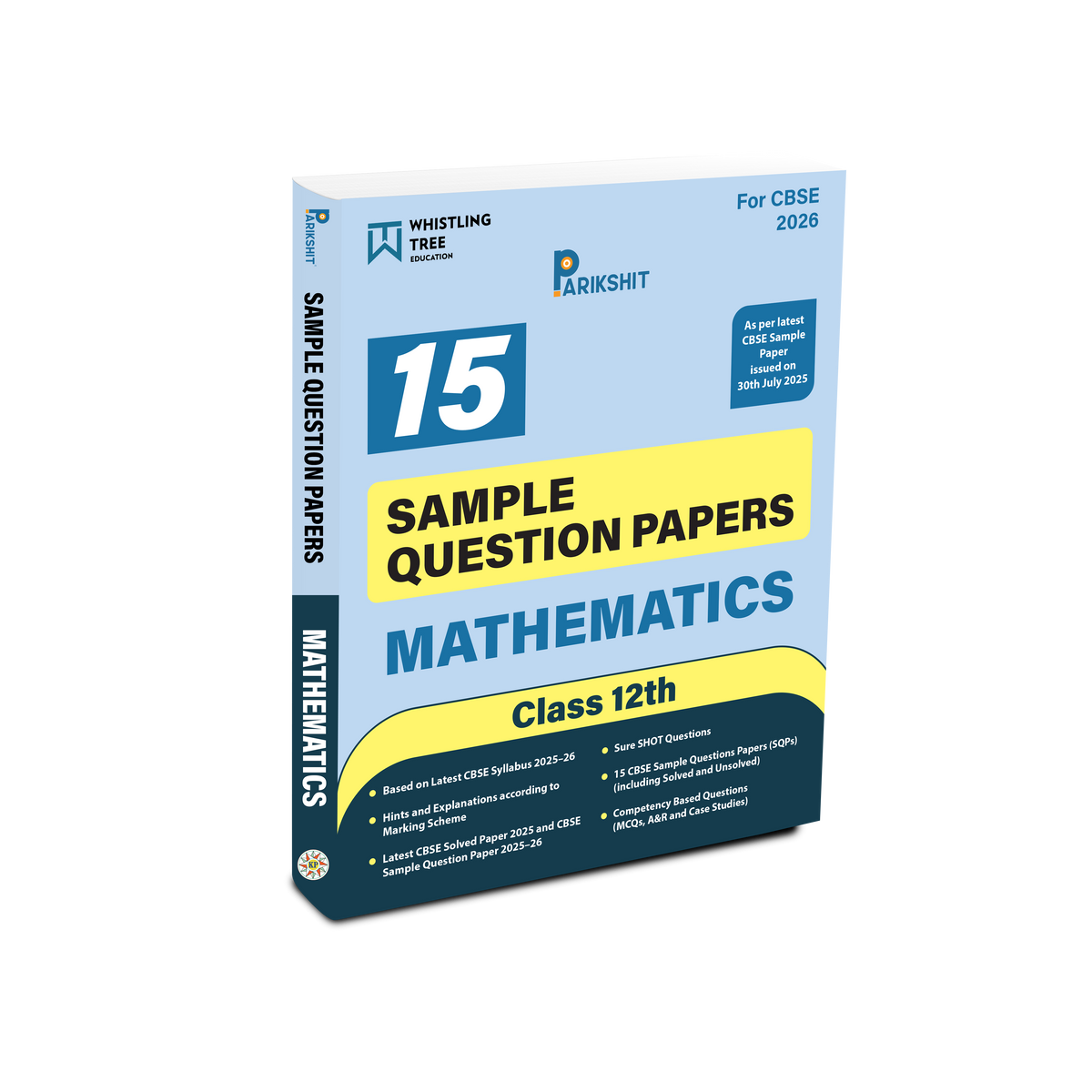 Parikshit CBSE Class 12th Mathematics 15 Sample Question Papers for 2026 Board Exam