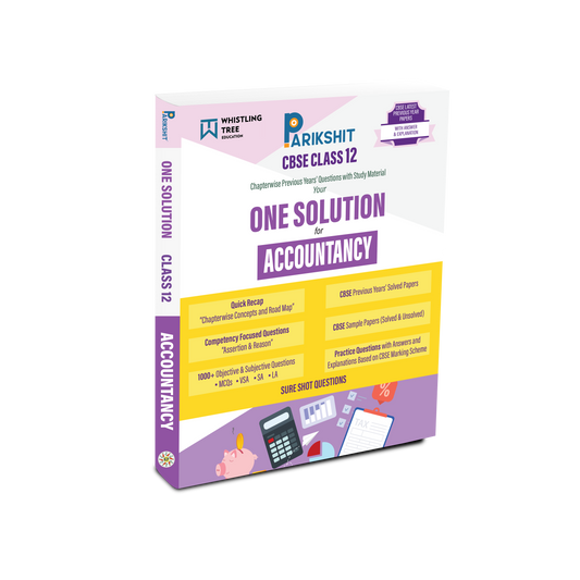 Parikshit CBSE ONE SOLUTION Class 12th Accountancy for 2026 Board Exam
