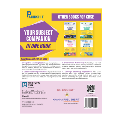 Parikshit CBSE ONE SOLUTION Class 12th Accountancy for 2026 Board Exam